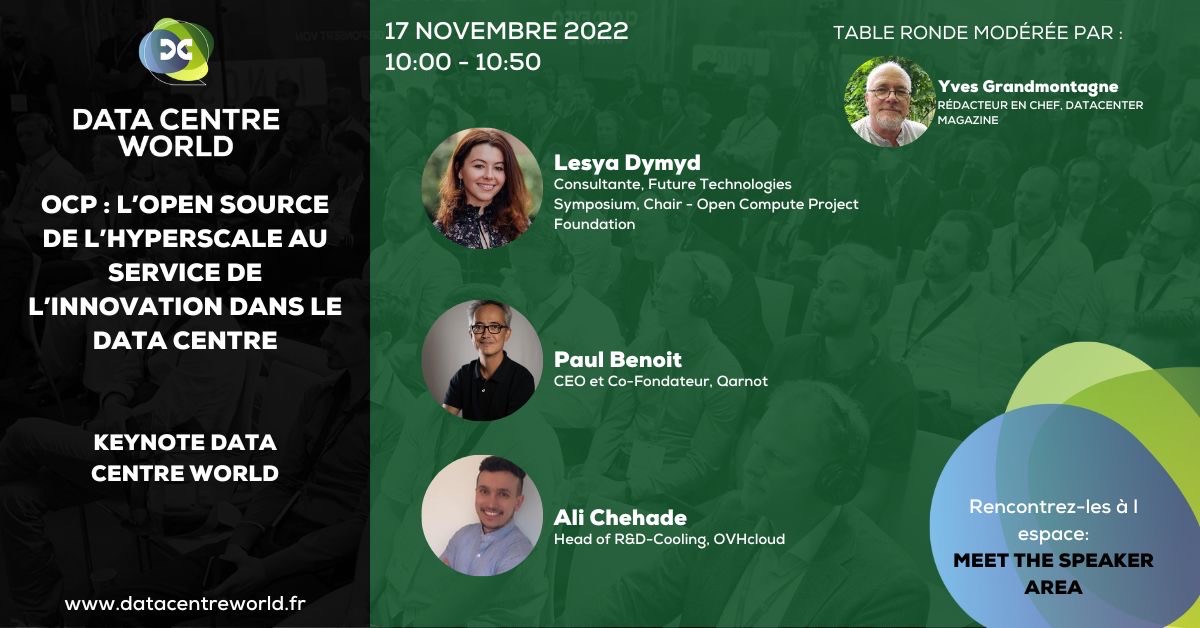 OCP Panel at Data Centre World Paris 2022